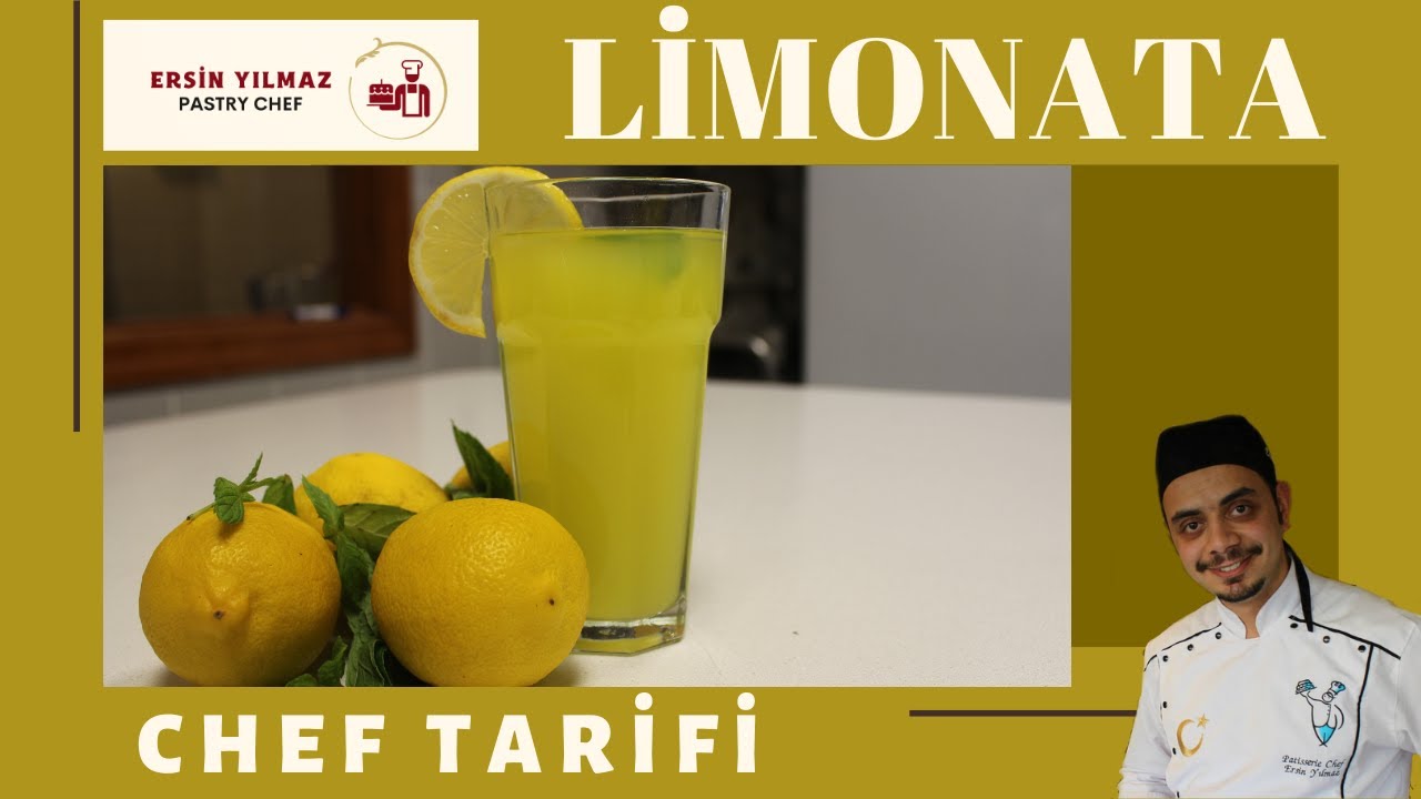 Limonata yapımı  / Pastane usulü / Orjinal limonata (Chef tarifi)