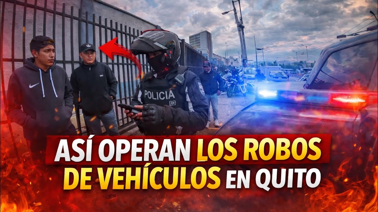 QUITO DE ESTA MANERA R0BAN LOS VEHÍCULOS 🚨 #quito #ecuador #cuenca #ambato #ibarra #fyp 