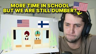 American reacts to 'Teaching in the US vs. the rest of the world'