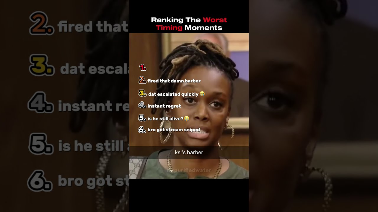 Ranking The Worst Timing Moments