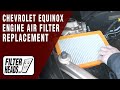 How to Replace Engine Air Filter 2019 Chevrolet Equinox 1.5L L4 | AF3226, TA31467
