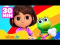 Dora | ¡Dora e Isa encuentran los colores del arcoíris! | Nick Jr. en Español