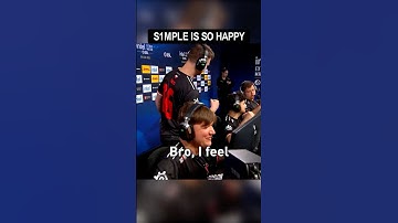 s1mple is so happy #cs2 #counterstrike #csgo #s1mple #faze