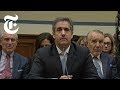 FULL VIDEO: Michael Cohen Testifies Before Congress | NYT News