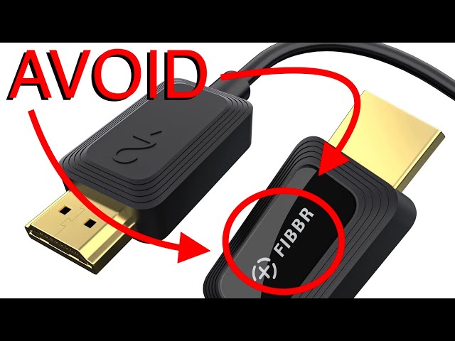 Avoid Fibbr HDMI 2.1 optical cables (10m 15m 35ft 50ft)