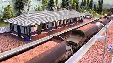 Cupar Model Railway Show 2023 featuring Tulloch Bridge Pt1