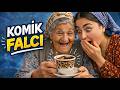 Komik Falcı; Çatlak Nene yine güldürüyor.