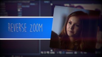 reverse zoom tutorial | after effects