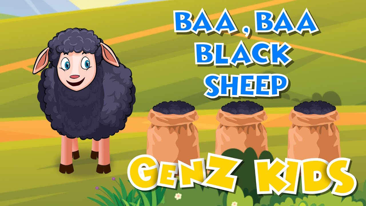 Baa Baa Black Sheep - GENZ-KIDS Nursery Rhymes & Kids Story