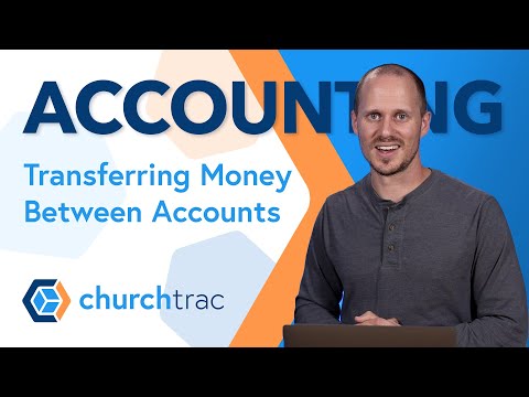 Accounting: Transferring Money Between Accounts