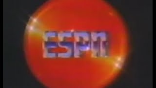 1979 - ESPN Launch / First Day: SportsCenter with Commercials - NEW! Improved Closed Captioning!