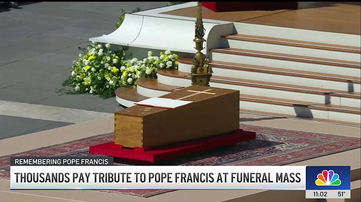 Thousands pay tribute to Pope Francis at funeral mass