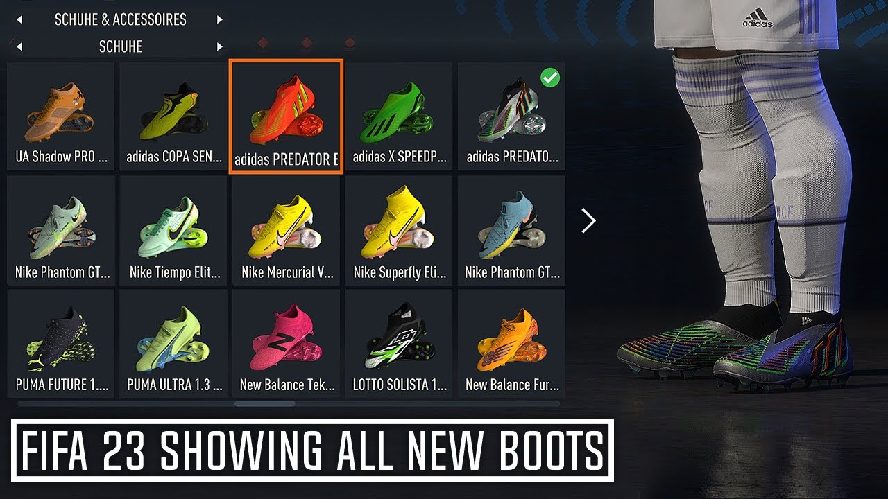 FIFA 23 | SHOWING ALL HIDDEN BOOTS - YouTube
