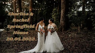 Sharlisa & Rachel | Springfield House Wedding 2022