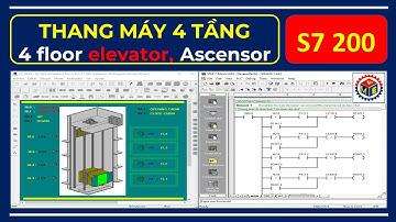 🔴 Thang Máy 4 Tầng, Tời Nâng Hàng, Vận thăng | 4 Floor Hoist, Lift, Elevator, Ascensor, Elevador