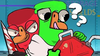 картинка: АМОНГУСЬ! САМЫЙ ПОДЛЫЙ ГУСЬ В ИГРЕ! - Goose Goose Duck!
