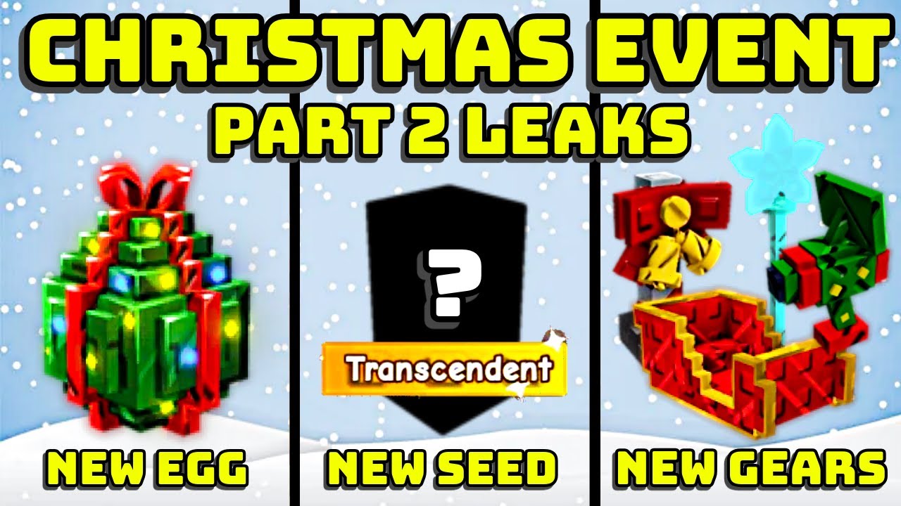 🎄 CHRISTMAS EGG, JINGLE BELLS, ICICLESCO, AND MORE - NEW LEAKS IN
