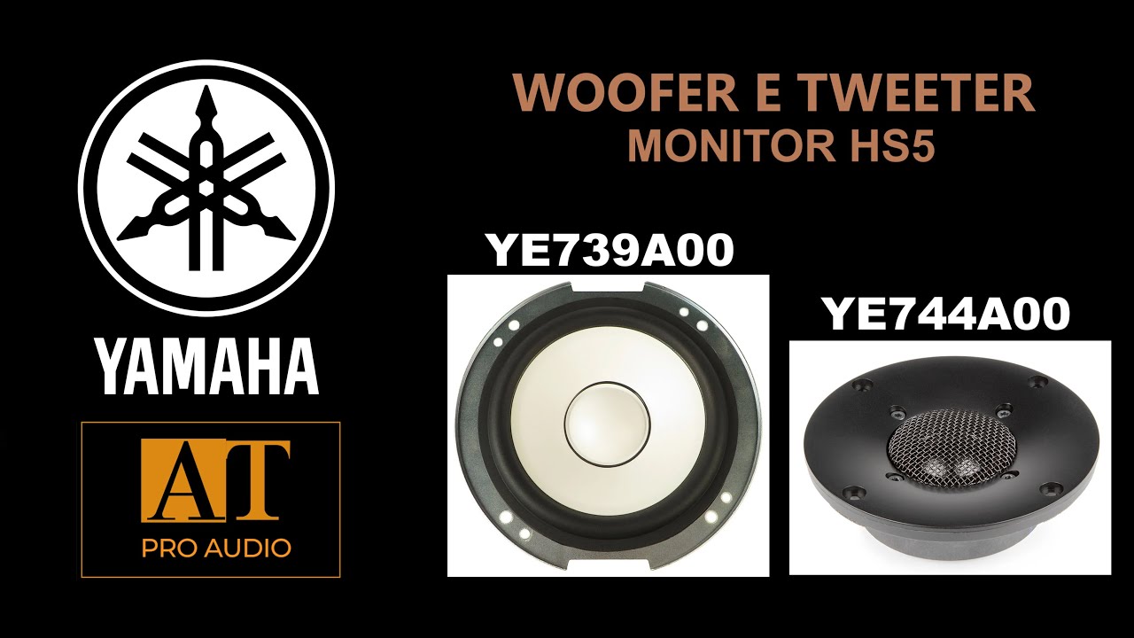 WOOFER YAMAHA YE739A00 (HS5) - AT PROAUDIO
