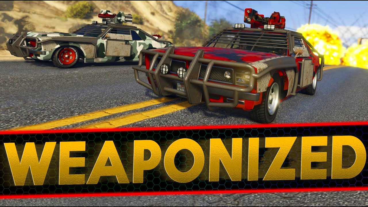 ALL WEAPONIZED CARS IN GTA Online!