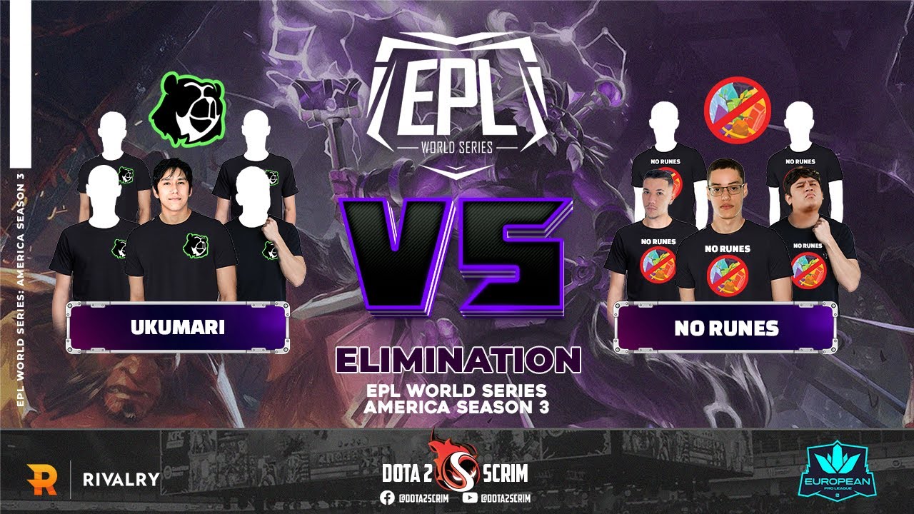 Ukumari vs No Runes - EPL World Series: America Season 3 - Playoffs - Elimination - Highlights - BO3