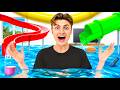 I BUILT A WATERPARK IN MY HOUSE I BUILT A WATERPARK IN MY HOUSE
