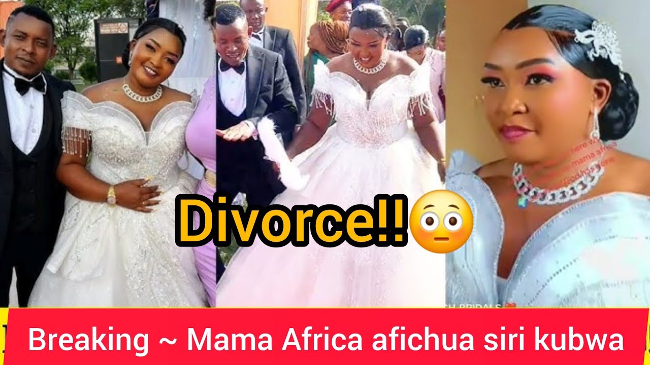 Kumewaka!! Mama Africa atoboa siri kubwa kuhusu ndoa yake na mume wake Steve.