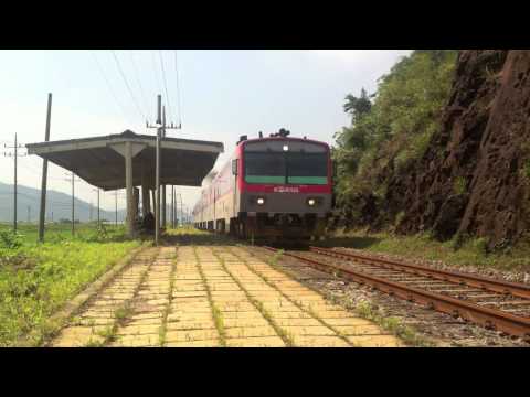 (2011.8.5) ëí´ë¨ë¶ì  ì²­ë ¹ì­ì íµê³¼íë ë¬´ê¶íí¸ RDC The Donghae Nambu Line is a railway line connecting Busan to Pohang in South Korea. The line runs along South Korea's east coast.