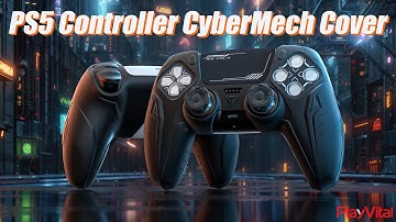 PS5 Controller Silicone Grip CyberMech Edition - PlayVital