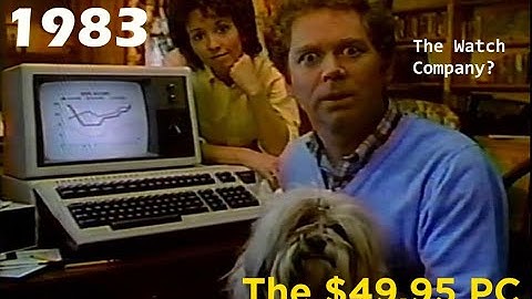 A $49.95 Computer in 1983 - Timex Sinclair 1000 Advertisement