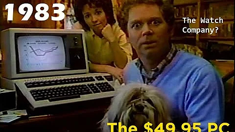 A $49.95 Computer in 1983 - Timex Sinclair 1000 Advertisement