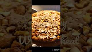 Whole-Wheat Jaggery Dryfruits Cakehealthy Cakes