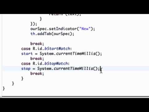 Android Application Development Tutorial   87   Getting the Time from the System