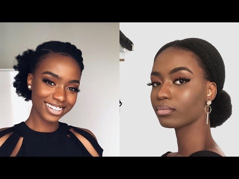 11-simple-&-easy-natural-hairstyles-on-natural-hair-2019