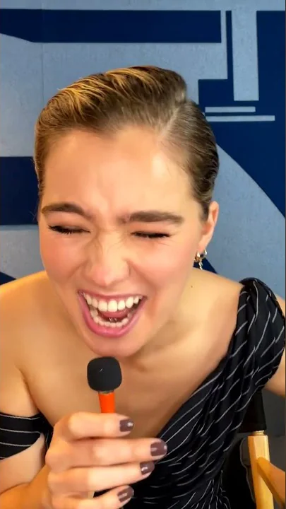 #HaleyLuRichards...  Wants To Be #JenniferCoolidg....