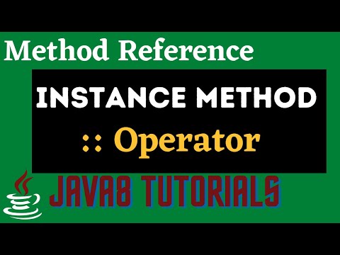 Instance method reference