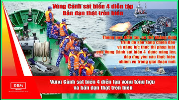 Vùng Cảnh sát biển 4 diễn tập vòng tổng hợp và bắn đạn thật trên biển #shorts #drm #new #tintuc