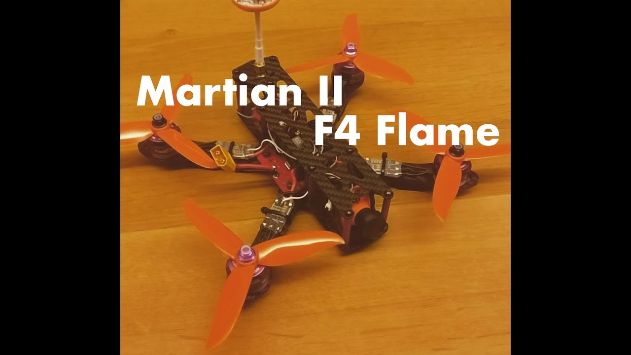 Test flight martian II f4 flame