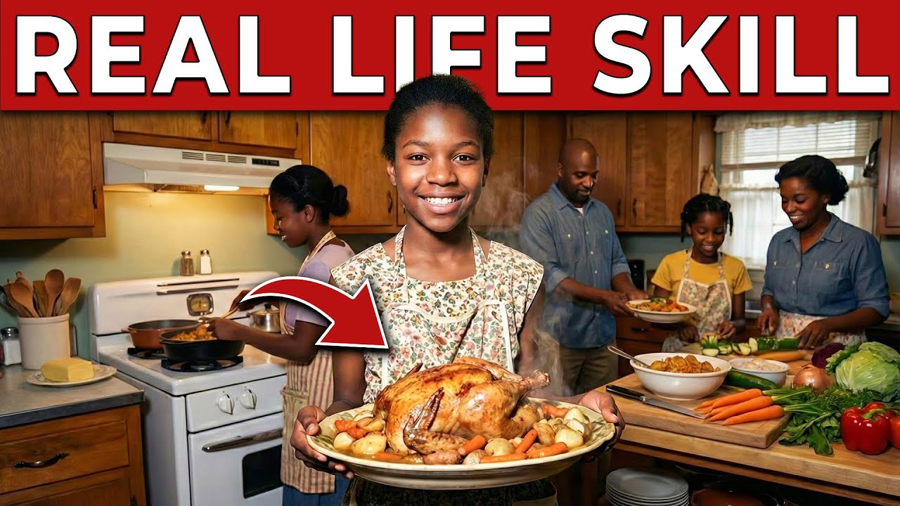 Why Every Black Teenager Could Cook a Full Meal by Age 12?