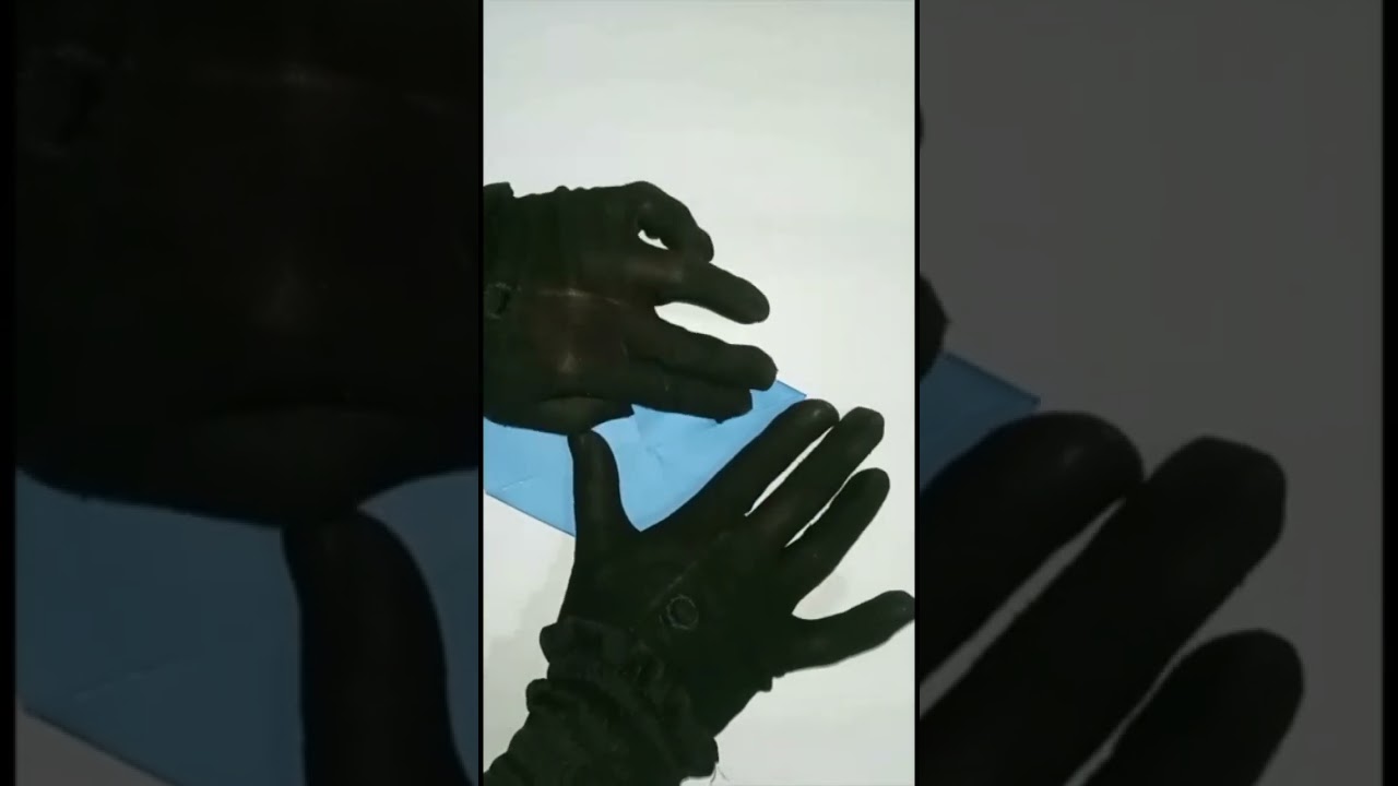 paper crow's beak making😱