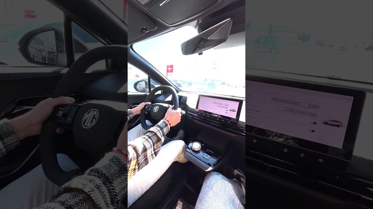MG4 EV 64 kWh LAUNCH CONTROL on street 