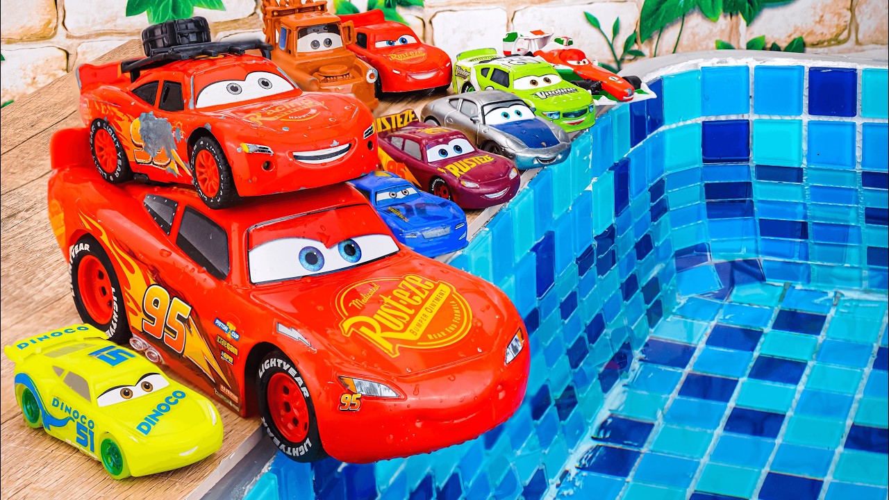 Disney Pixar Cars 3 Unboxing Review | Mega Collection of Lightning McQueen & Dinoco Cruz Ramirez