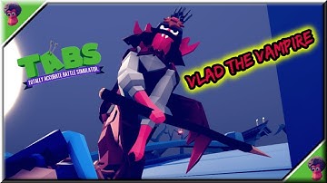 TABS Fusion! VLAD THE VAMPIRE vs Every Unit 1v1 - Original Mods Spooky Faction Update🎃