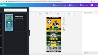 How to make a Green Bay Packers Football Birthday Invitations step by step on www.bobotemp.com screenshot 2