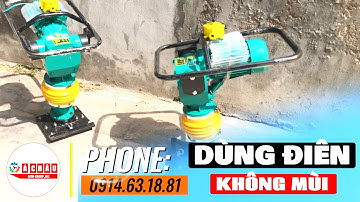 MÁY ĐẦM CÓC CHẠY ĐIỆN 1 pha 220V TRUNG QUỐC  MODEL: HCD90-110 Không khói, Không mùi