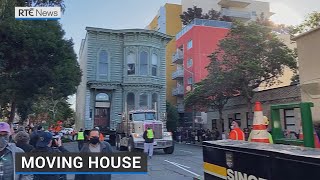 Moving house: 139yearold building moved six blocks in San Francisco