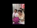 Cô dâu bị đánh không trượt phát nào tại đám cưới