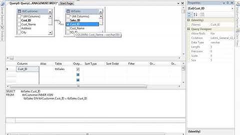 How to Create Query in Vb.net Visual Basic