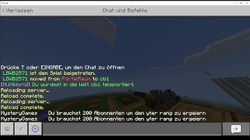 The Proof To The /yt Plugin | Pocketmine Coded | hier der Beweis