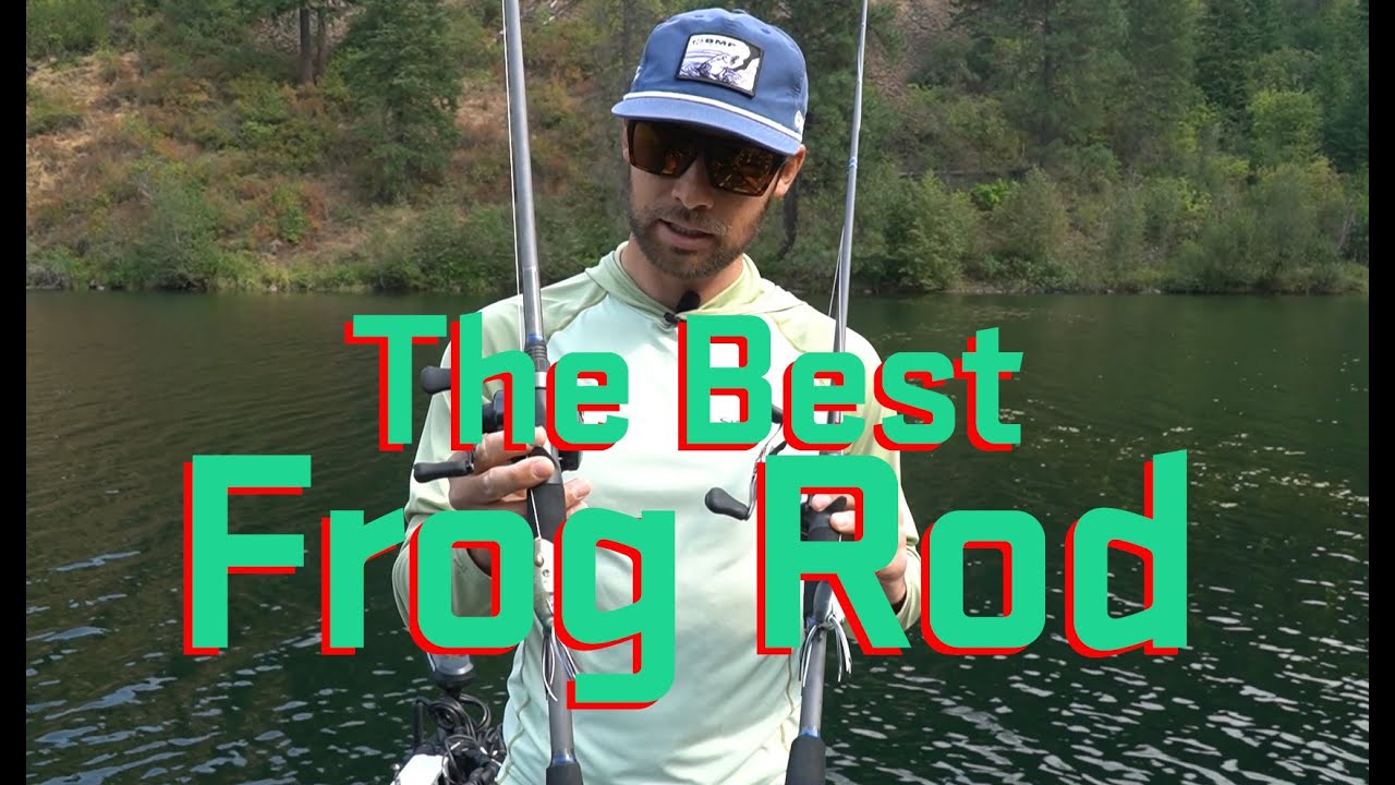 Frog Swim Jig Rod - Zilla Texas Rig Rod for Bass Fishing – Alpha Angler