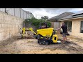 Wacker neuson 803 excavator and dt08 dumper